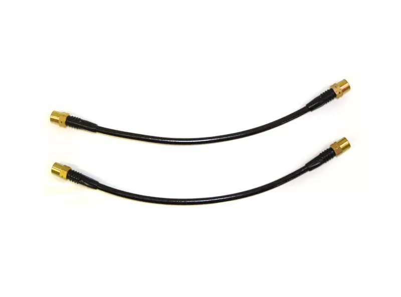 Agency Power Front Steel Braided Brake Lines Audi A4 B6 | B7 02-08 CLEARANCE - AP-A4-405
