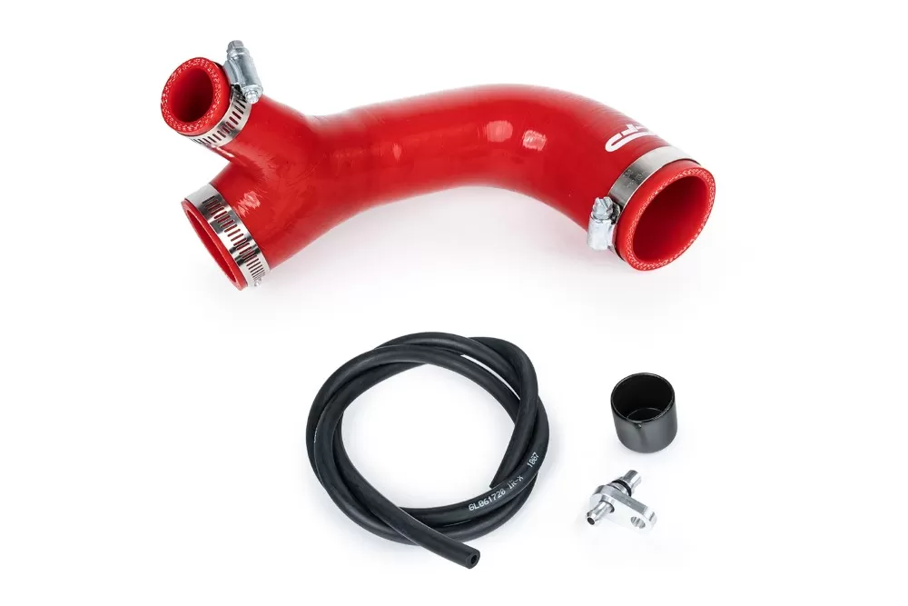 Agency Power Red Silicone Blow Off Valve Adapter Tube Can-Am Maverick X3 Turbo - AP-BRP-X3-154-RD